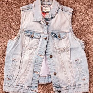 Denim vest